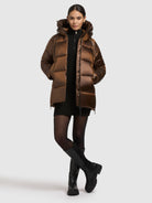  - Image from Khujo | Jacke CARA COPPER BROWN