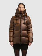  - Image from Khujo | Jacke CARA COPPER BROWN