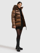  - Image from Khujo | Jacke CARA COPPER BROWN