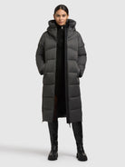  - Image from Khujo | Coat LIMA DARK MELANGE GRAY