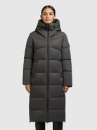  - Image from Khujo | Coat LIMA DARK MELANGE GRAY