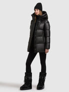  - Image from Khujo | Jacket DROWN SHINY BLACK