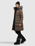  - Image from Khujo | Mantel AKKIE CANE BROWN