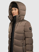  - Image from Khujo | Mantel AKKIE CANE BROWN