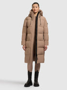  - Image from Khujo | Mantel COULIN MATT COOKIE BEIGE