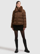  - Image from Khujo | Jacket CLIA COPPER BROWN