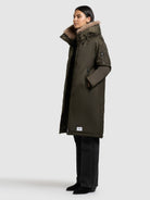  - Image from Khujo | Mantel OLIVA FOREST GREEN