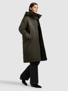  - Image from Khujo | Mantel OLIVA FOREST GREEN