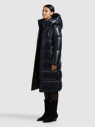  - Image from Khujo | Coat RACHEL2 SHINY MIDNIGHT BLUE