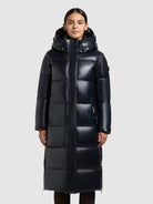  - Image from Khujo | Coat RACHEL2 SHINY MIDNIGHT BLUE
