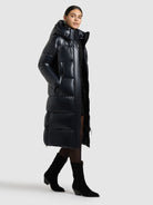  - Image from Khujo | Coat RACHEL2 SHINY MIDNIGHT BLUE