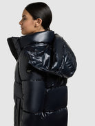  - Image from Khujo | Coat RACHEL2 SHINY MIDNIGHT BLUE