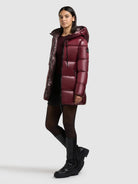  - Image from Khujo | Jacke DASHA MAHAGONI RED