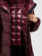  - Image from Khujo | Mantel ADRIANA MAHAGONI RED