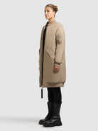  - Image from Khujo | Mantel LULU BOMBER BEIGE