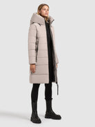  - Image from Khujo | Mantel JILIAS6 MATT DUSTY BEIGE