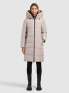  - Image from Khujo | Mantel JILIAS6 MATT DUSTY BEIGE