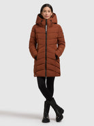  - Image from Khujo | Coat DIER RUSSET BROWN