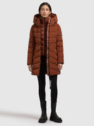  - Image from Khujo | Coat DIER RUSSET BROWN