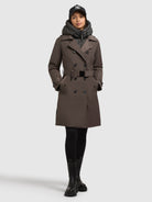  - Image from Khujo | Mantel GORA GRAPHITE GREY