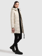  - Image from Khujo | Coat TIFF COTTON CREAM