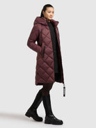  - Image from Khujo | Mantel LINDA MOSCATO RED