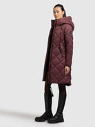  - Image from Khujo | Mantel LINDA MOSCATO RED