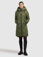  - Image from Khujo | Coat LINDA FERN GREEN