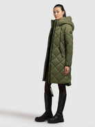  - Image from Khujo | Coat LINDA FERN GREEN