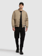 - Image from Khujo | Jacke ADON BOMBER BEIGE