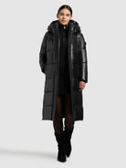  - Image from Khujo | Coat RACHEL2 SHINY BLACK
