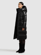  - Image from Khujo | Coat RACHEL2 SHINY BLACK