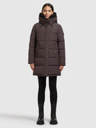  - Image from Khujo | Coat KELSI MOODY PLUM