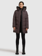  - Image from Khujo | Coat KELSI MOODY PLUM