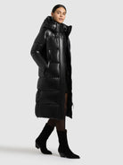  - Image from Khujo | Coat RACHEL2 SHINY BLACK