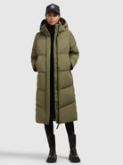  - Image from Khujo | Mantel LUGA2 FERN GREEN