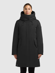 Mantel WEDELIA WITH INNER JACKET BLACK