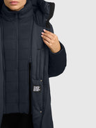 - Image from Khujo | Coat WEDELIA WITH INNER JACKET PORT BLUE