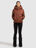  - Image from Khujo | Jacke LILIAN RUSSET BROWN