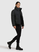  - Image from Khujo | Jacke DEVINA2 MATT OBRAGE GREY