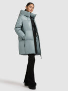  - Image from Khujo | Mantel LORSA LIGHT BLUE