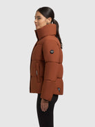  - Image from Khujo | Jacke RINJA2 MATT RUSSET BROWN