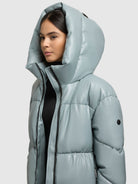  - Image from Khujo | Mantel LORSA LIGHT BLUE