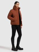  - Image from Khujo | Jacke RINJA2 MATT RUSSET BROWN