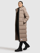  - Image from Khujo | Manteau LAREA4 GREIGE