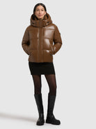  - Image from Khujo | Jacke DEVINA2 SHINY COPPER BROWN