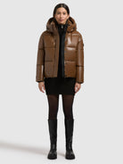  - Image from Khujo | Jacke DEVINA2 SHINY COPPER BROWN