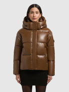  - Image from Khujo | Jacke DEVINA2 SHINY COPPER BROWN