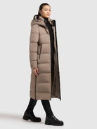  - Image from Khujo | Manteau LAREA4 GREIGE