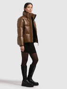  - Image from Khujo | Jacke DEVINA2 SHINY COPPER BROWN